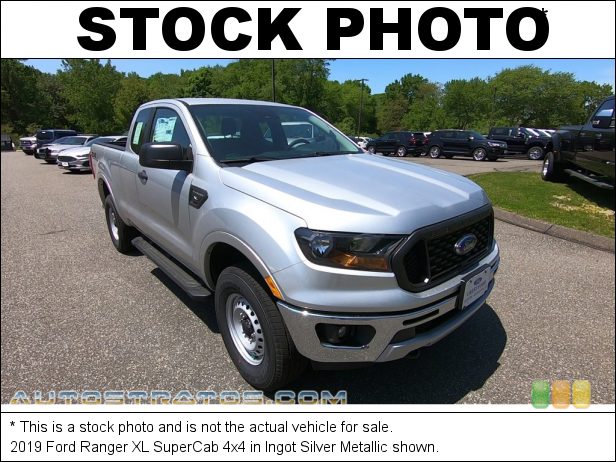 Stock photo for this 2019 Ford Ranger XL SuperCab 4x4 2.3 Liter Turbocharged DI DOHC 16-Valve EcoBoost 4 Cylinder 10 Speed Automatic