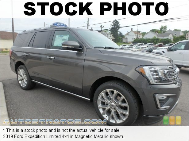 Stock photo for this 2019 Ford Expedition Limited 4x4 3.5 Liter PFDI Twin-Turbocharged DOHC 24-Valve EcoBoost V6 10 Speed Automatic