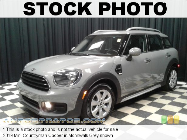 Stock photo for this 2019 Mini Countryman Cooper 1.5 Liter TwinPower Turbocharged DOHC 12-Valve VVT 3 Cylinder 6 Speed Automatic Stock photo for this 2019 Mini Countryman Cooper 1.5 Liter TwinPower Turbocharged DOHC 12-Valve VVT 3 Cylinder 6 Speed Automatic