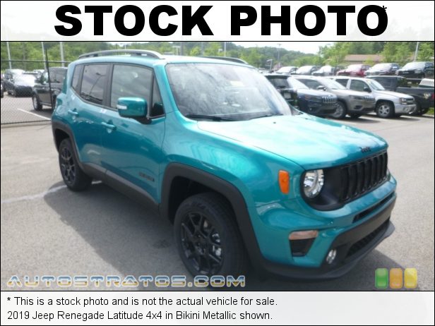 Stock photo for this 2019 Jeep Renegade Latitude 4x4 1.3 Liter Turbocharged DOHC 16-Valve VVT 4 Cylinder 9 Speed Automatic