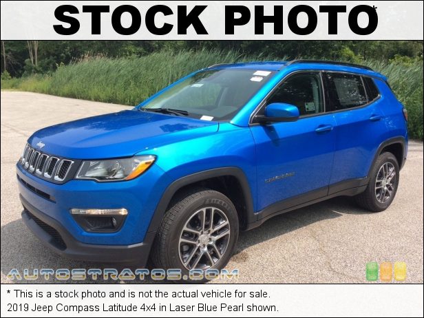 Stock photo for this 2019 Jeep Compass Latitude 4x4 2.4 Liter DOHC 16-Valve VVT 4 Cylinder 9 Speed Automatic