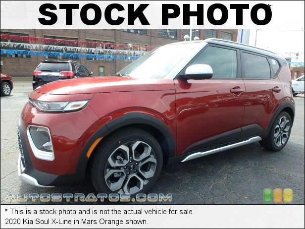 Stock photo for this 2020 Kia Soul  2.0 Liter DOHC 16-Valve CVVT 4 Cylinder IVT Automatic