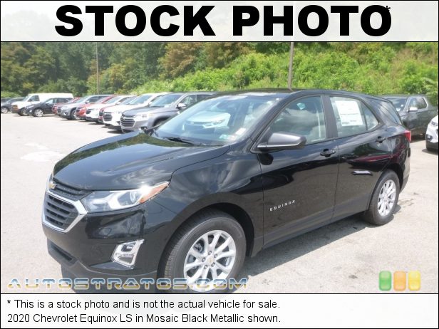 Stock photo for this 2021 Chevrolet Equinox LS 1.5 Liter Turbocharged DOHC 16-Valve VVT 4 Cylinder 6 Speed Automatic