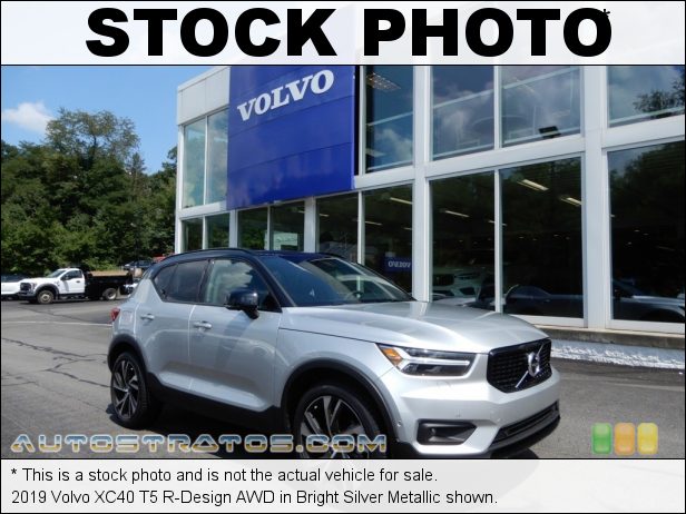 Stock photo for this 2019 Volvo XC40 T5 R-Design AWD 2.0 Liter Turbocharged DOHC 16-Valve VVT 4 Cylinder 8 Speed Automatic