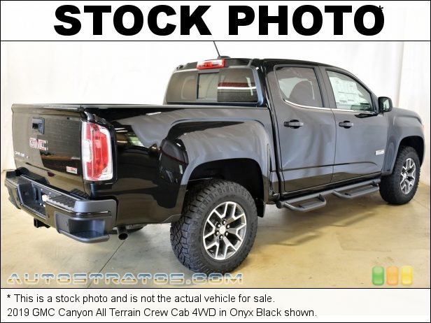 Stock photo for this 2019 GMC Canyon Crew Cab 4WD 3.6 Liter SIDI DOHC 24-Valve VVT V6 8 Speed Automatic