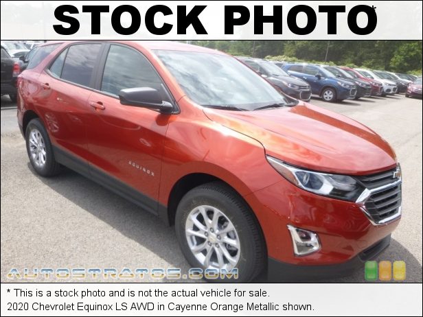 Stock photo for this 2020 Chevrolet Equinox LS AWD 1.5 Liter Turbocharged DOHC 16-Valve VVT 4 Cylinder 6 Speed Automatic