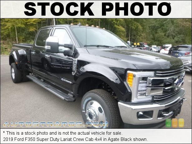 Stock photo for this 2019 Ford F350 Super Duty Crew Cab 4x4 6.7 Liter Power Stroke OHV 32-Valve Turbo-Diesel V8 6 Speed Automatic