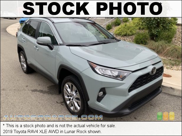 Stock photo for this 2023 Toyota RAV4 XLE AWD 2.5 Liter DOHC 16-Valve Dual VVT-i 4 Cylinder 8 Speed ECT-i Automatic