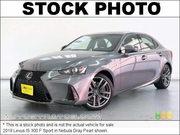 Stock photo for this 2017 Lexus IS  2.0 Liter Turbocharged DOHC 16-Valve VVT-i 4 Cylinder 8 Speed Automatic