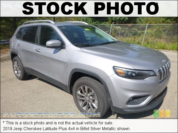 Stock photo for this 2019 Jeep Cherokee Latitude Plus 4x4 2.4 Liter DOHC 16-Valve VVT MultiAir 4 Cylinder 9 Speed Automatic