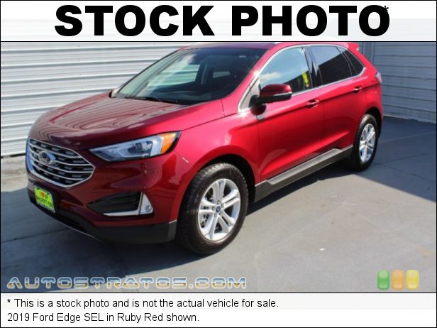 Stock photo for this 2019 Ford Edge SEL 2.0 Liter Turbocharged DOHC 16-Valve EcoBoost 4 Cylinder 8 Speed Automatic