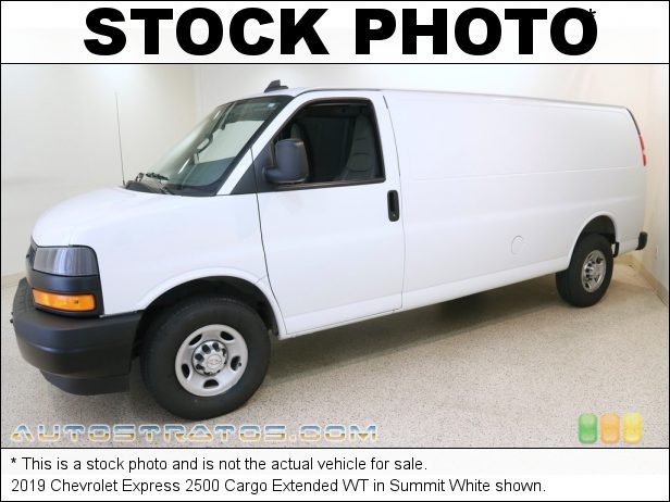Stock photo for this 2015 Chevrolet Express 2500 Cargo Extended WT 4.8 Liter OHV 16-Valve Vortec V8 6 Speed Automatic