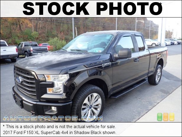 Stock photo for this 2017 Ford F150 SuperCab 4x4 5.0 Liter DOHC 32-Valve Ti-VCT E85 V8 6 Speed Automatic