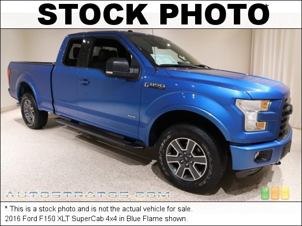 Stock photo for this 2016 Ford F150 SuperCab 4x4 3.5 Liter DI Twin-Turbocharged DOHC 24-Valve EcoBoost V6 6 Speed Automatic