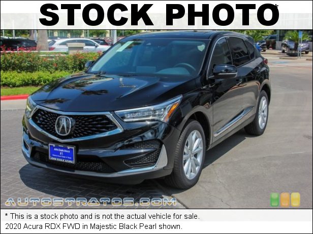 Stock photo for this 2020 Acura RDX FWD 2.0 Liter Turbocharged DOHC 16-Valve VTEC 4 Cylinder 10 Speed Automatic