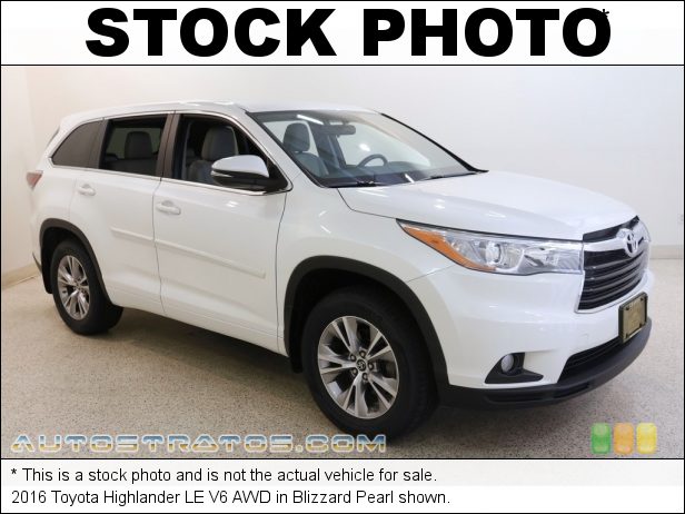 Stock photo for this 2014 Toyota Highlander LE AWD 3.5 Liter DOHC 24-Valve Dual VVT-i V6 6 Speed ECT-i Automatic