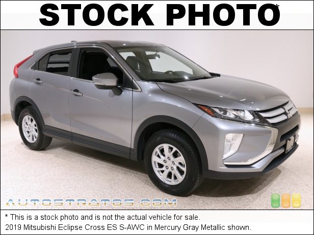 Stock photo for this 2019 Mitsubishi Eclipse Cross ES S-AWC 1.5 Liter Turbocharged DOHC 16-Valve MIVEC 4 Cylinder CVT Automatic