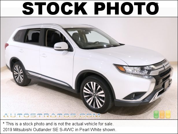 Stock photo for this 2019 Mitsubishi Outlander SE S-AWC 2.4 Liter SOHC 16-Valve MIVEC 4 Cylinder CVT Automatic