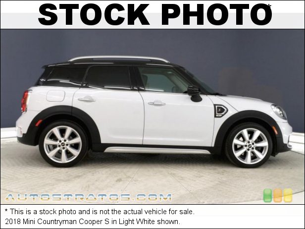 Stock photo for this 2018 Mini Countryman Cooper S 2.0 Liter TwinPower Turbocharged DOHC 16-Valve VVT 4 Cylinder 8 Speed Automatic