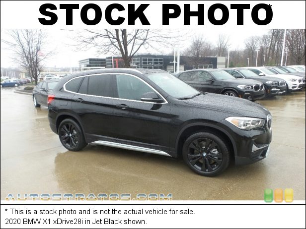 Stock photo for this 2020 BMW X1 xDrive28i 2.0 Liter DI TwinPower Turbocharged DOHC 16-Valve VVT 4 Cylinder 8 Speed Automatic