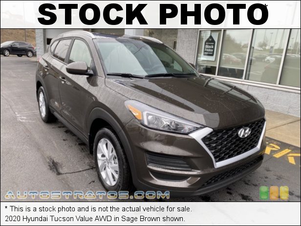 Stock photo for this 2019 Hyundai Tucson Ultimate 2.4 Liter DOHC 16-Valve D-CVVT 4 Cylinder 6 Speed Automatic