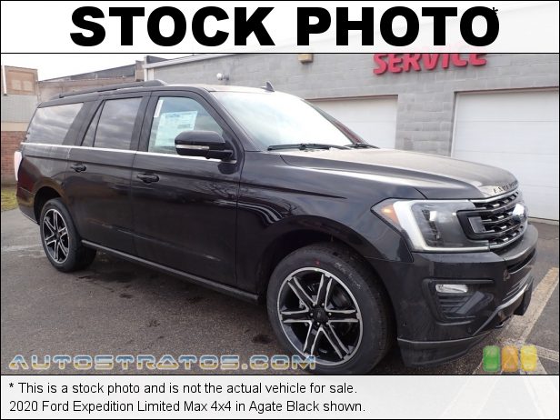 Stock photo for this 2020 Ford Expedition Limited Max 4x4 3.5 Liter PFDI Twin-Turbocharged DOHC 24-Valve EcoBoost V6 10 Speed Automatic