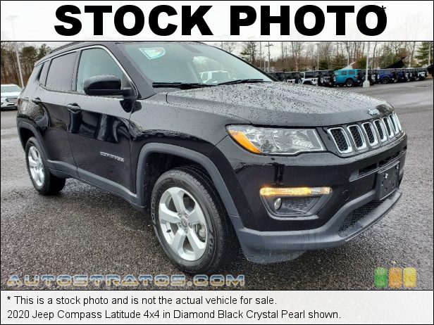 Stock photo for this 2020 Jeep Compass Latitude 4x4 2.4 Liter SOHC 16-Valve VVT MultiAir 4 Cylinder 9 Speed Automatic