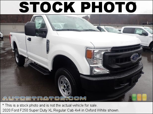 Stock photo for this 2020 Ford F250 Super Duty XL Regular Cab 4x4 6.2 Liter SOHC 16-Valve Flex-Fuel V8 6 Speed Automatic