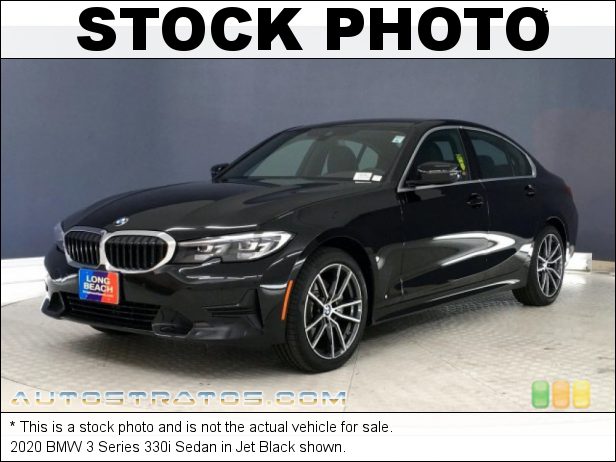 Stock photo for this 2020 BMW 3 Series 330i Sedan 2.0 Liter DI TwinPower Turbocharged DOHC 16-Valve VVT 4 Cylinder 8 Speed Sport Automatic