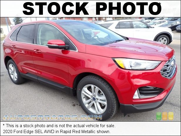 Stock photo for this 2020 Ford Edge SEL AWD 2.0 Liter Turbocharged DOHC 16-Valve EcoBoost 4 Cylinder 8 Speed Automatic