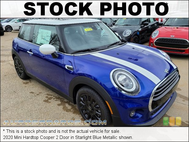 Stock photo for this 2020 Mini Hardtop Cooper 2 Door 1.5 Liter TwinPower Turbocharged DOHC 12-Valve VVT 3 Cylinder 7 Speed Automatic