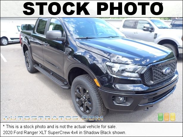 Stock photo for this 2020 Ford Ranger XLT SuperCrew 4x4 2.3 Liter Turbocharged DI DOHC 16-Valve EcoBoost 4 Cylinder 10 Speed Automatic