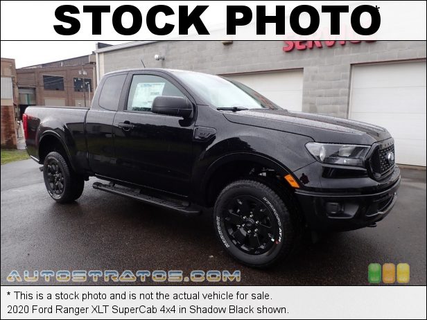 Stock photo for this 2020 Ford Ranger XLT SuperCab 4x4 2.3 Liter Turbocharged DI DOHC 16-Valve EcoBoost 4 Cylinder 10 Speed Automatic