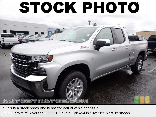 Stock photo for this 2020 Chevrolet Silverado 1500 LT Double Cab 4x4 5.3 Liter DI OHV 16-Valve VVT V8 8 Speed Automatic