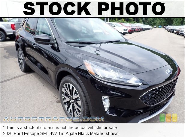 Stock photo for this 2020 Ford Escape SEL 4WD 2.0 Liter Turbocharged DOHC 16-Valve EcoBoost 4 Cylinder 8 Speed Automatic