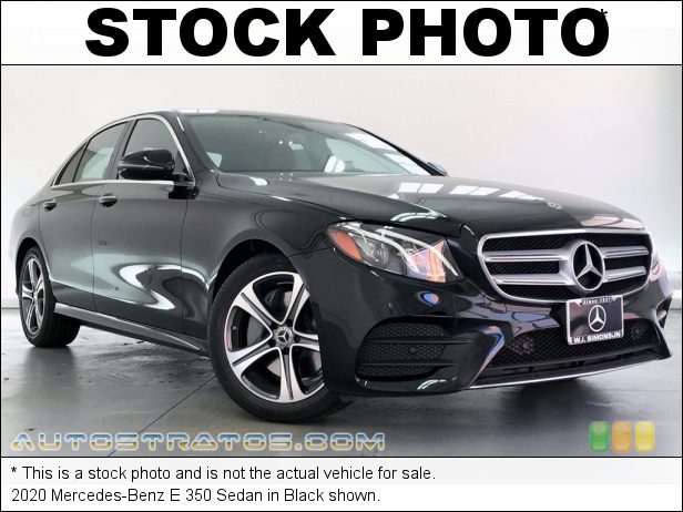Stock photo for this 2020 Mercedes-Benz E 350 Sedan 2.0 Liter Turbocharged DOHC 16-Valve VVT 4 Cylinder 9 Speed Automatic
