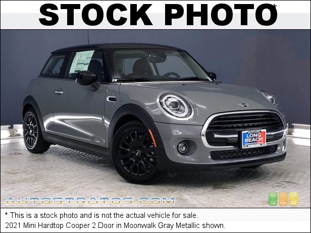 Stock photo for this 2021 Mini Hardtop Cooper 2 Door 1.5 Liter TwinPower Turbocharged DOHC 12-Valve VVT 3 Cylinder 7 Speed Automatic