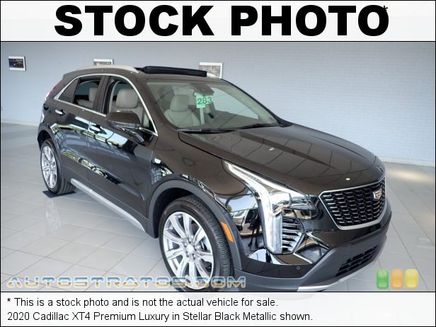 Stock photo for this 2020 Cadillac XT4 Premium Luxury 2.0 Liter Turbocharged DOHC 16-Valve VVT Inline 4 Cylinder 9 Speed Automatic