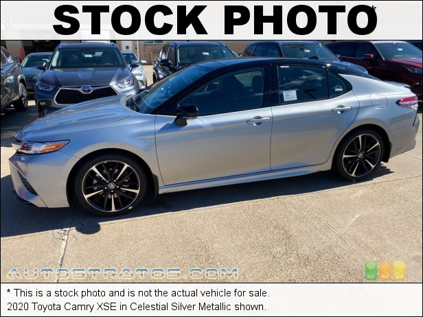 Stock photo for this 2020 Toyota Camry  3.5 Liter DOHC 24-Valve Dual VVT-i V6 8 Speed Automatic