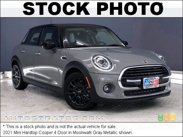 Stock photo for this 2021 Mini Hardtop Cooper 4 Door 1.5 Liter TwinPower Turbocharged DOHC 12-Valve VVT 3 Cylinder 7 Speed Automatic