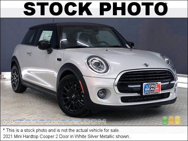 Stock photo for this 2021 Mini Hardtop Cooper 2 Door 1.5 Liter TwinPower Turbocharged DOHC 12-Valve VVT 3 Cylinder 6 Speed Manual