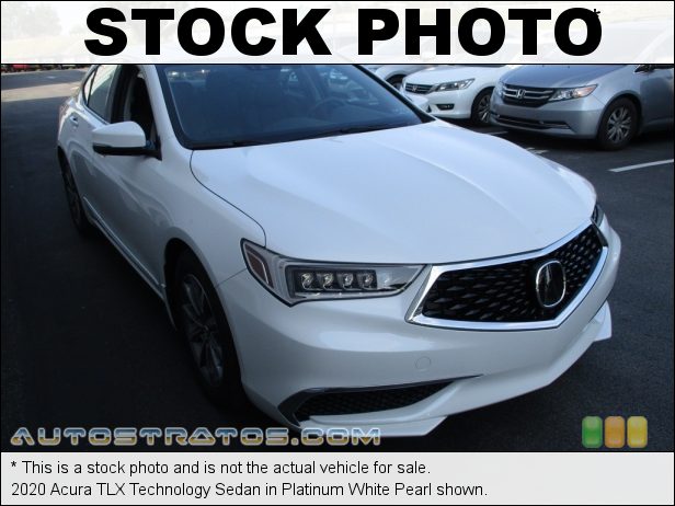 Stock photo for this 2020 Acura TLX Sedan 2.4 Liter DOHC 16-Valve i-VTEC 4 Cylinder 8 Speed DCT Automatic