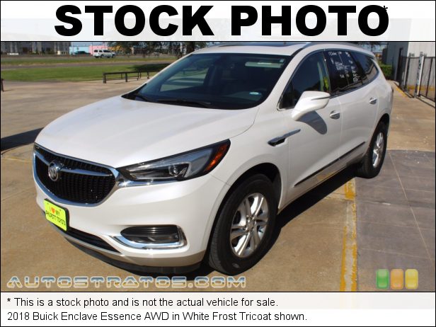 Stock photo for this 2018 Buick Enclave Essence AWD 3.6 Liter DOHC 24-Valve VVT V6 9 Speed Automatic