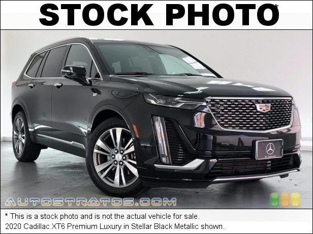 Stock photo for this 2020 Cadillac XT6 Premium Luxury 3.6 Liter DOHC 24-Valve VVT V6 9 Speed Automatic