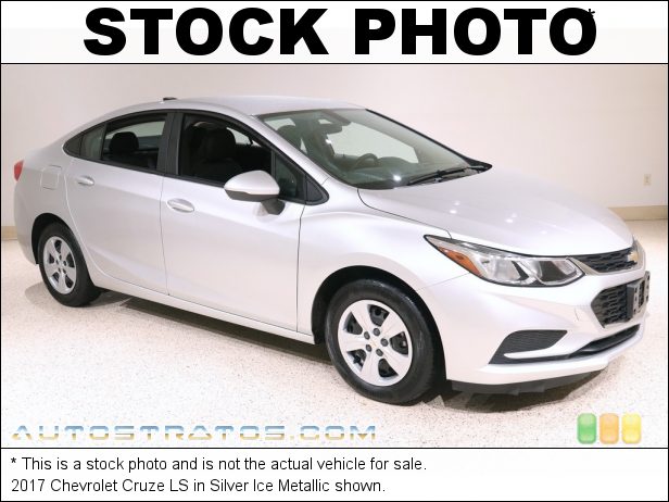 Stock photo for this 2017 Chevrolet Cruze LS 1.4 Liter Turbocharged DOHC 16-Valve CVVT 4 Cylinder 6 Speed Automatic