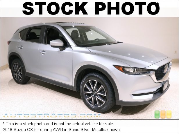 Stock photo for this 2018 Mazda CX-5 Touring AWD 2.5 Liter SKYACTIV-G DI DOHC 16-Valve VVT 4 Cylinder 6 Speed Automatic