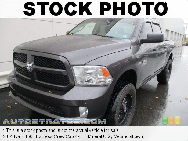 Stock photo for this 2014 Ram 1500 Express Crew Cab 4x4 5.7 Liter HEMI OHV 16-Valve VVT MDS V8 6 Speed Automatic