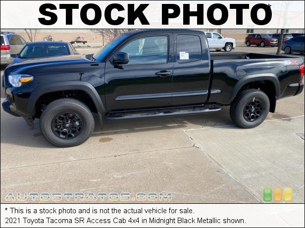 Stock photo for this 2021 Toyota Tacoma Access Cab 2.7 Liter DOHC 16-Valve Dual VVT-i 4 Cylinder 6 Speed Automatic