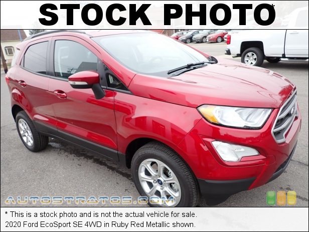 Stock photo for this 2020 Ford EcoSport SE 2.0 Liter GDI DOHC 16-Valve Ti-VCT 4 Cylinder 6 Speed Automatic
