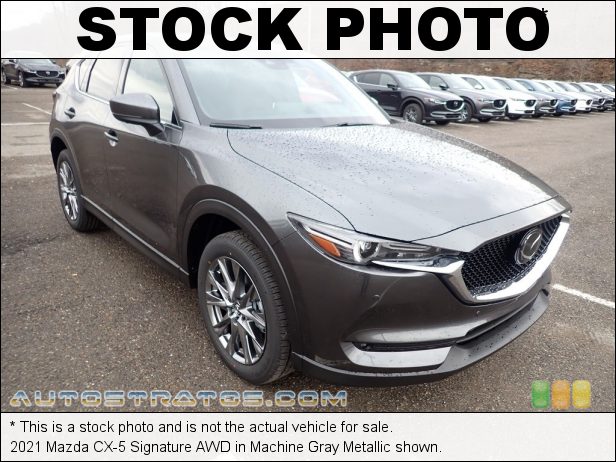 Stock photo for this 2019 Mazda CX-5 Touring 2.5 Liter SKYACVTIV-G DI DOHC 16-Valve VVT 4 Cylinder 6 Speed Automatic